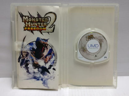 Sony PSP Capcom Monster Hunter 2 Freedom 2007 w/ Booklet Japan Game Disc (GA320)