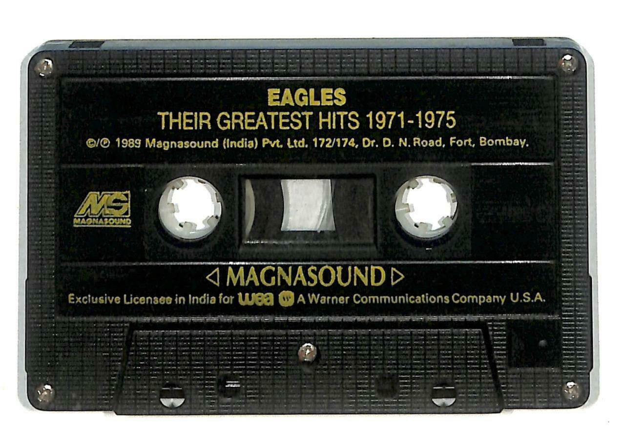 Rare Eagles Greatest Hits 1971-1975 Take It Easy India English Cassette CT975