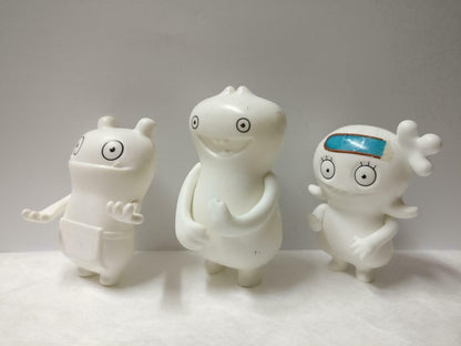 Singapore McDonalds White Ugly Dolls Cute Figure Toys x6 Lot F/S (FTY011) *F