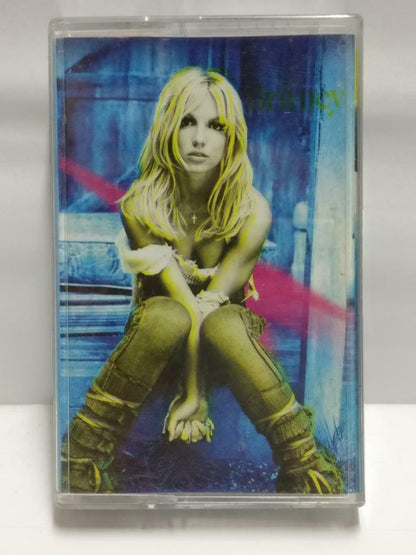 Britney Spears BRITNEY 2001 Mega Rare Malaysia English Cassette CT474