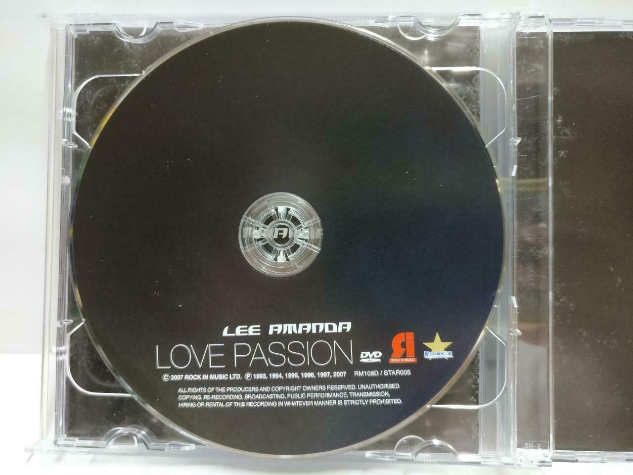 Hong Kong Lee Amanda 李蕙敏 Love Passion 2007 Chinese CD + DVD (CD767)
