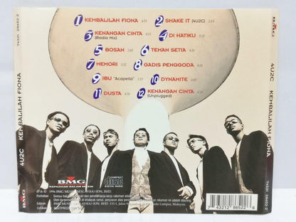 Rare Malay Band 4U2C Kembalilah Fiona 1996 Malaysia Melayu CD (CD709)