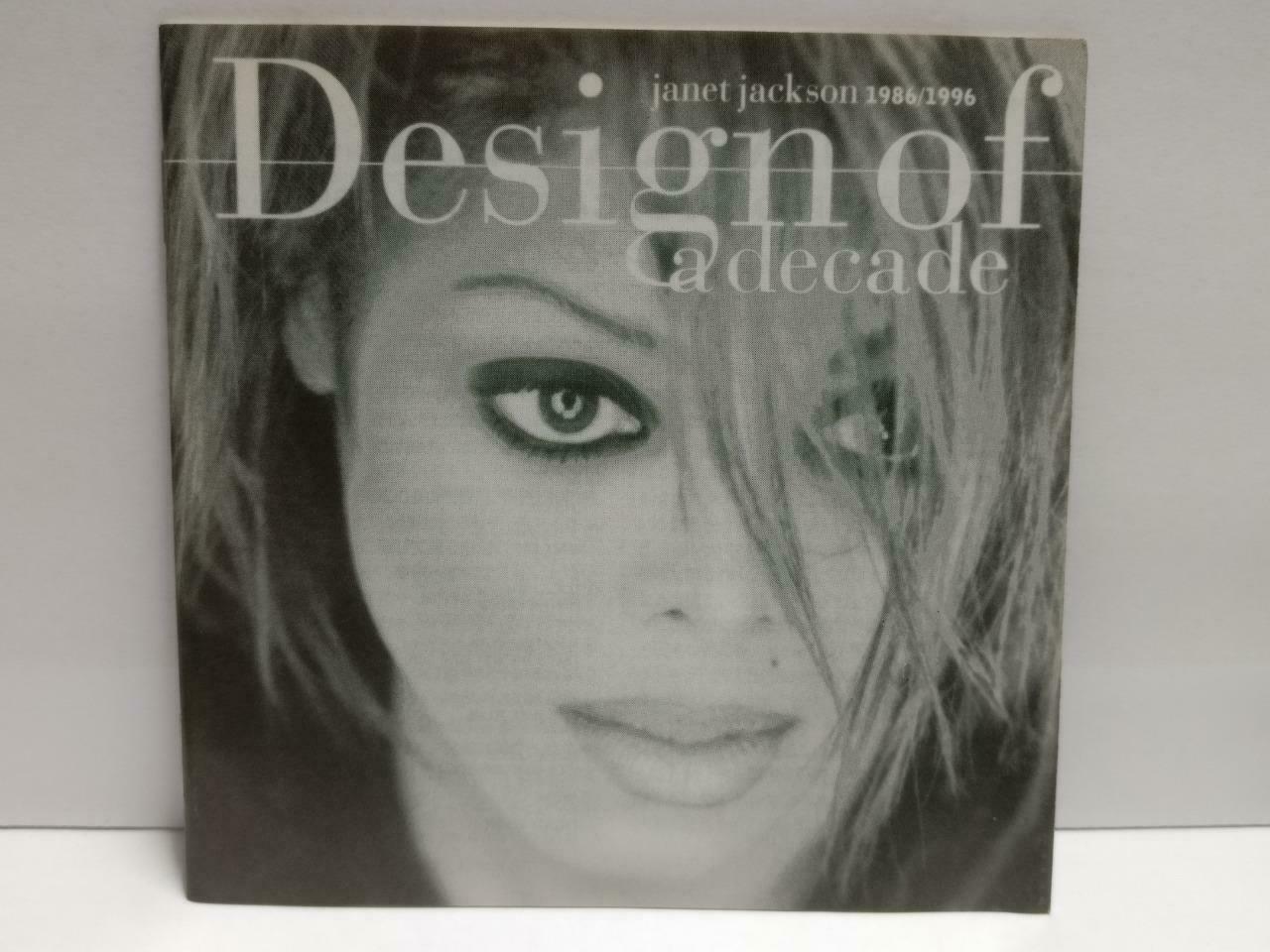 Janet Jackson Design Of A Decade 1986-1996 Rare Japan English CD (CDS181)