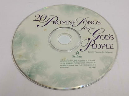 20 Promise Songs For God's People Christian Gospel Worship 1994 CD (CDS318)