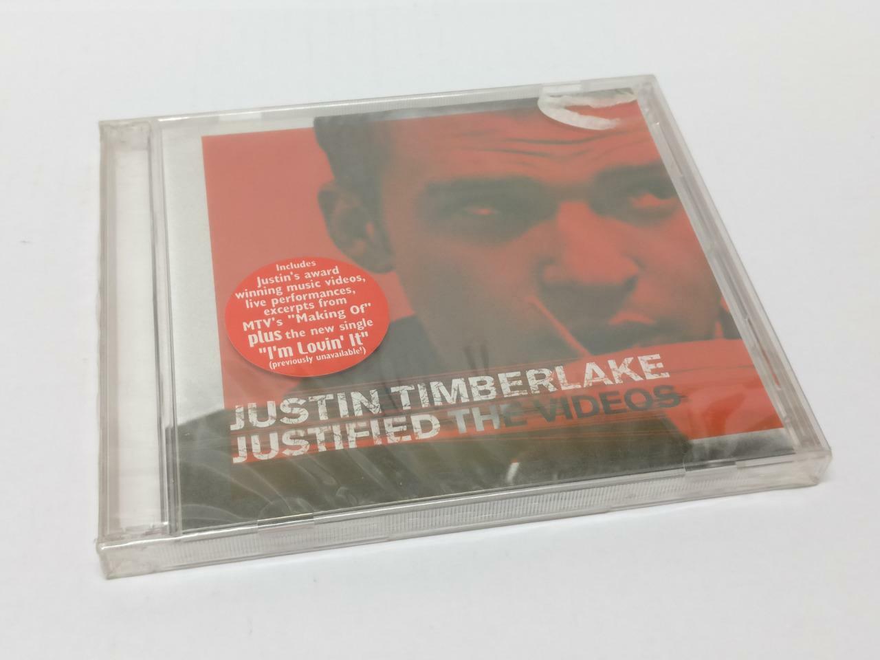 Sealed Justin Timberlake Justified 2003 Mega Rare Singapore Video CD VCD CD554