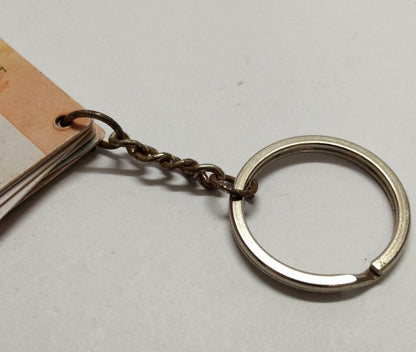 Singapore President Yusof Ishak Plastic Mini Bank Notes Keychain Keyring (B587)