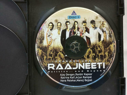 India Bollywood Hindi Movie Raajneeti Ranbir Kapoor Singapore Video 3x VCD CD993