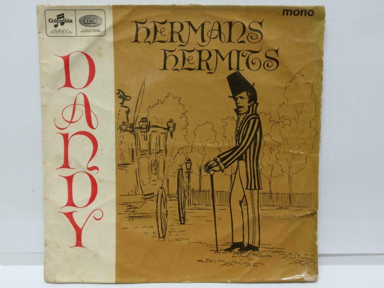Herman's Hermits Dandy 1966 Rare Columbia India 7" EP Englsih SEG8520 (EP010)