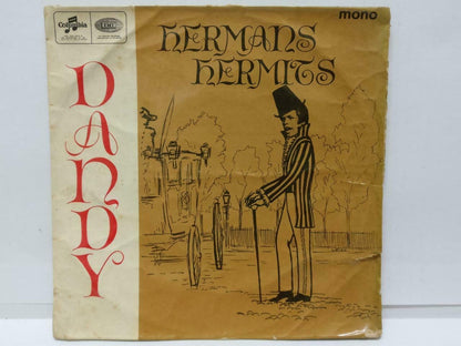 Herman's Hermits Dandy 1966 Rare Columbia India 7" EP Englsih SEG8520 (EP010)
