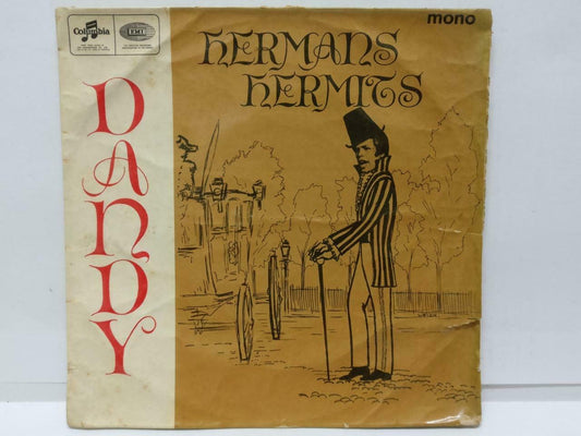 Herman's Hermits Dandy 1966 Rare Columbia India 7" EP Englsih SEG8520 (EP010)