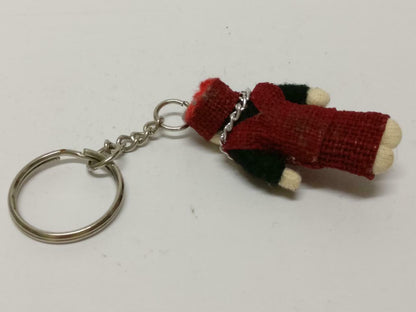 LP888 Vintage Handmade Cute Traditional Ethnic Doll Mini Keychain Keyring F/S (B768)