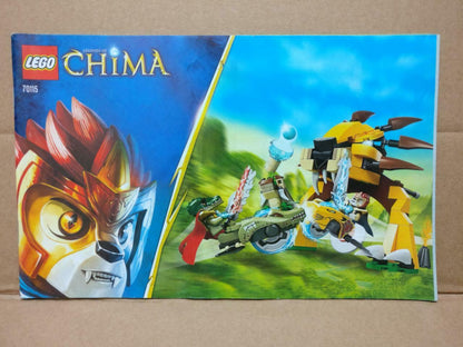 LEGO No. 70115 Chima Manual Instructions Catalog Booklet (LG038)