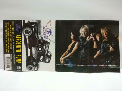 Aerosmith Pump 1991 Mega Rare Singapore English Cassette CT500