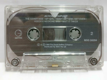 Aerosmith Pump 1991 Mega Rare Singapore English Cassette CT500