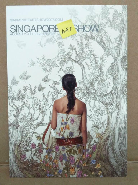 LUCKYPIGEON Singapore Art Show Exhibition 2007 Postcard (C2043)