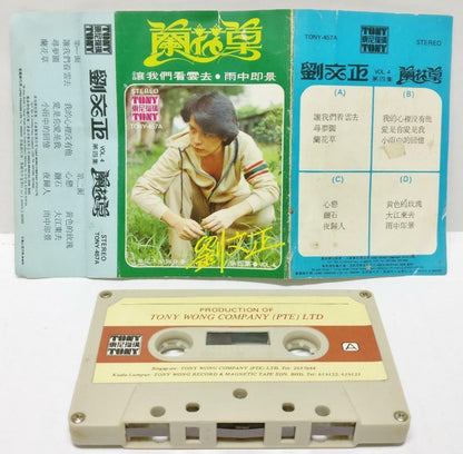 Taiwan Liu Wen Zheng 刘文正 劉文正 兰花草 卡帶 磁帶  Rare Singapore Cassette (CT309)