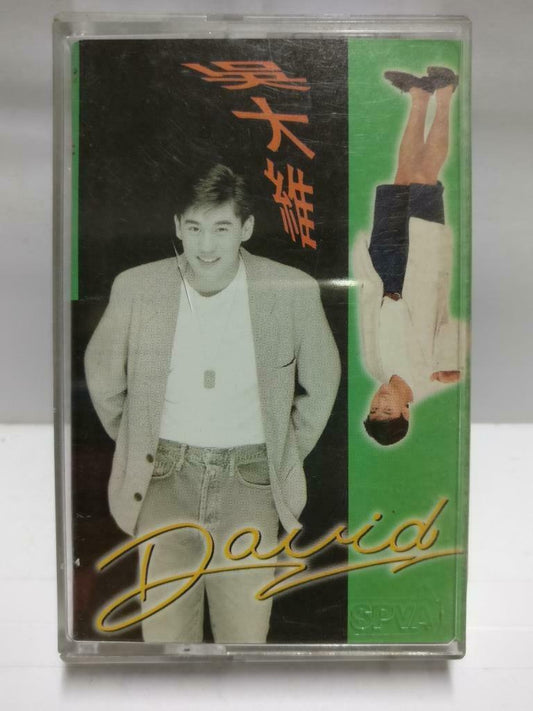 Taiwan David Wu Da Wei 吴大维  磁带 卡带 隐藏的爱 1993Rare Singapore Chinese Cassette CT599