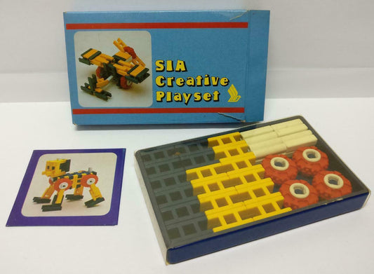 Vintage Rare SIA Singapore Airlines Creative Playset Game (A2110)