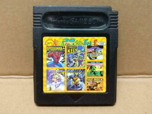 Nintendo Game Boy USA 36 IN 1 Color Advance Japan Game Cartridge (A1935)
