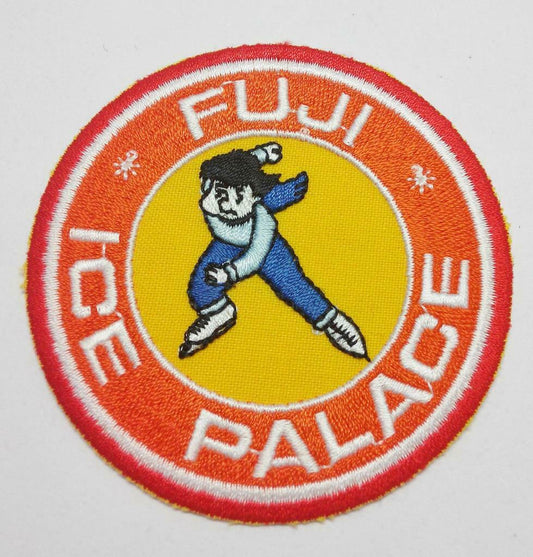 Embroidered Fuji Ice Palace Sew On Clothes Patch (A990)