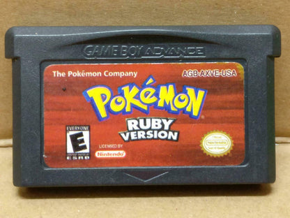 Nintendo Game Boy Advance Pokemon Ruby Version Japan Game Cartridge (A1920)