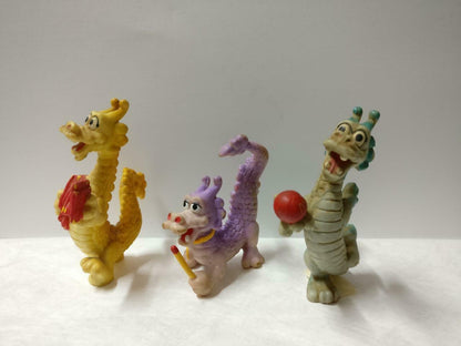 Singapore McDonalds Dragons Chinese New Year Figure Toys x3 Lot F/S FTY012 *15