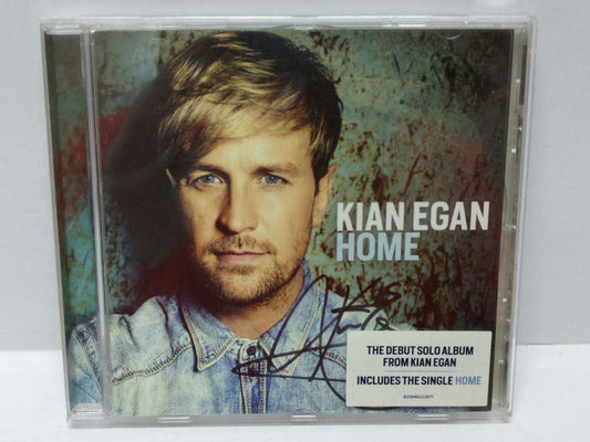 LK888 Westlife Kian Egan Home 2014 EU Mega Rare Autograph CD (82564) (CD537)
