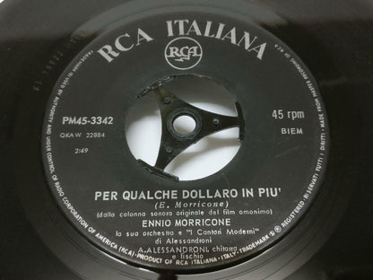 Clint Eastwood OST Ennio Morricone Rare RCA Italy 7" English EP (EP055)