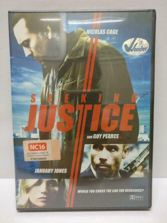 Sealed Movie Seeking Justice Nicolas Cage 2012 Indonesia DVD Eng Sub (DVD077)