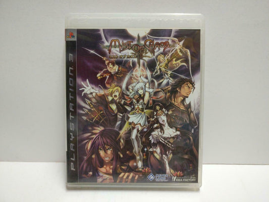 PlayStation3 PS3 Game Mist Of Chaos 2007 Japan Game Disc w/ Booklet (GA380)