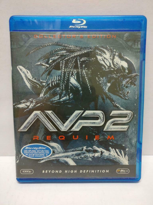 AVP 2 Requiem Movie Collector's Edition Blu-Ray Disc Eng Sub (DVD061)
