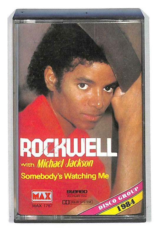 Rare Michael Jackson MJ Somebody's Watching Me Singapore English Cassette CT930