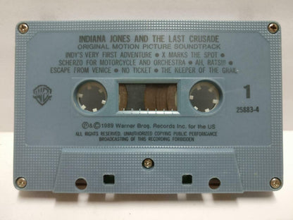 Movie OST Indiana Jones & The Last Crusade Rare Singapore English Cassette CT568