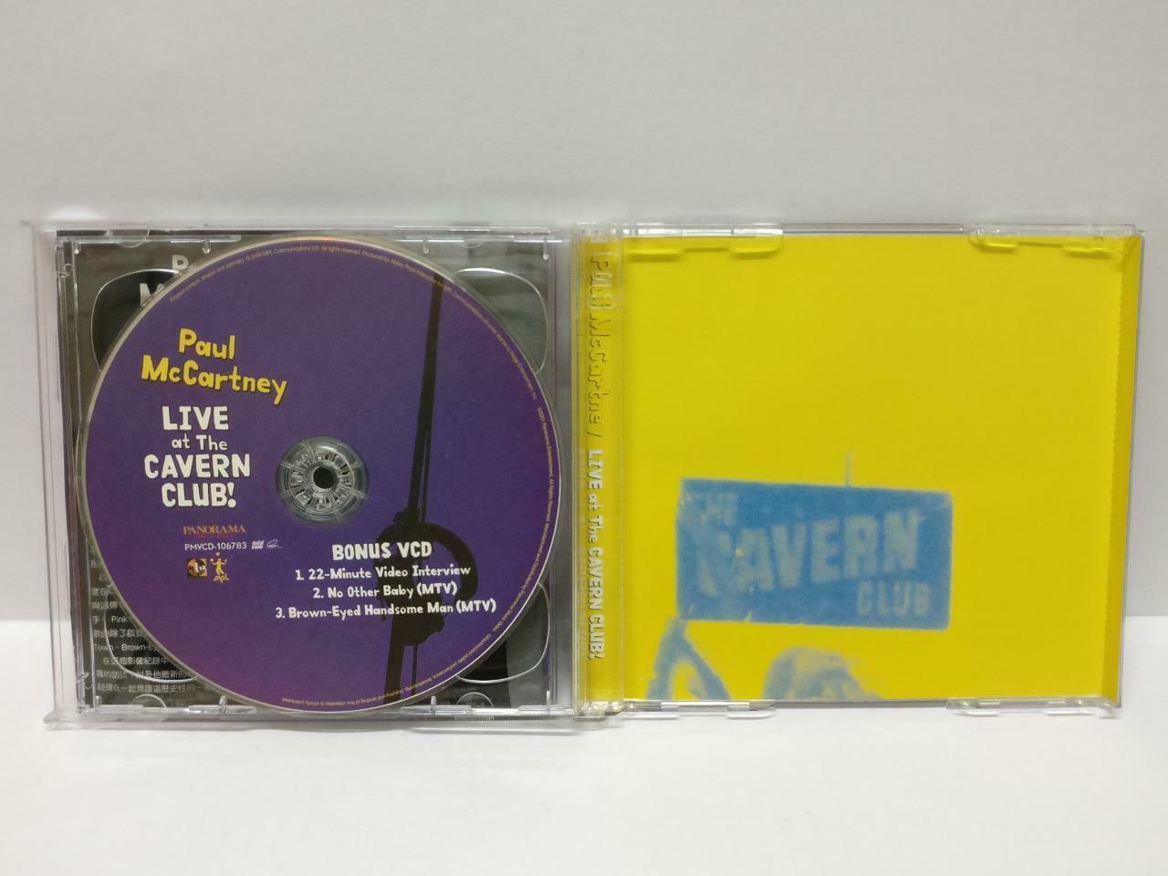 Paul McCartney Live Cavern Club 2001 Rare Hong Kong 2x VCD Video CD  (CD486)