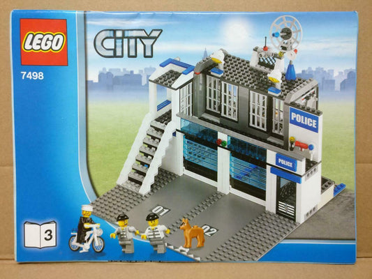 LEGO No. 7498 (3) City Manual Instructions Catalog Booklet (LG053)