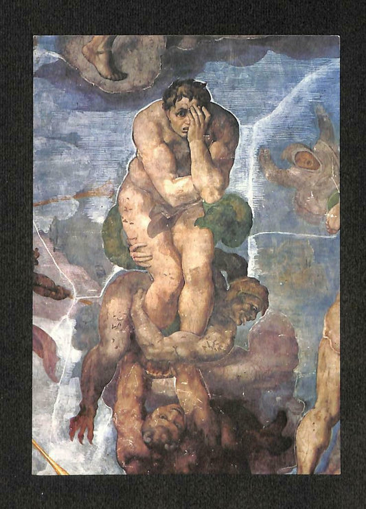 LUCKYPIGEON The Vatican City Sistine Chapel The Damned Italy Postcard (C1561)