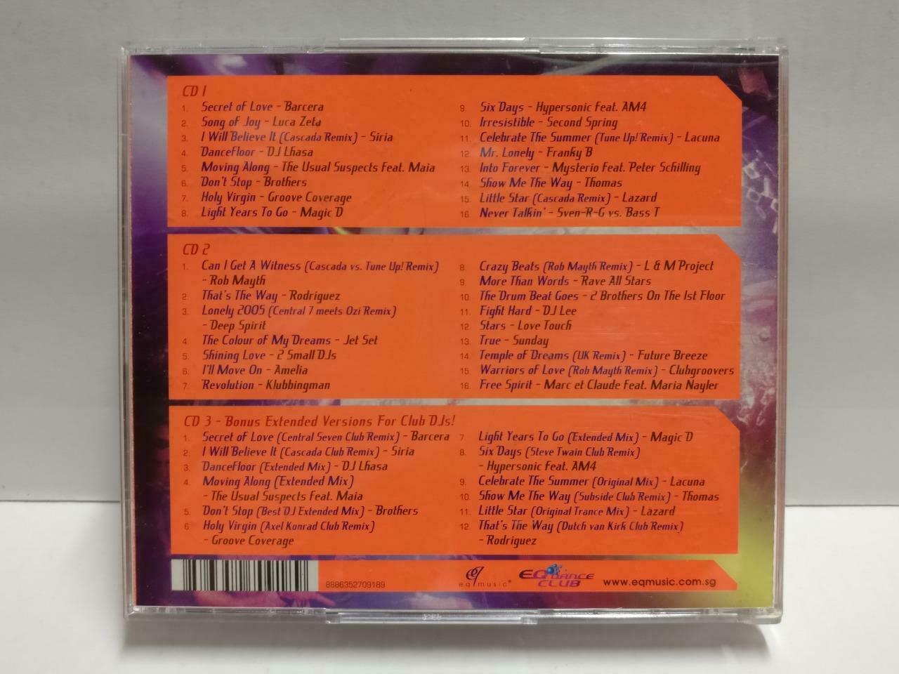 Various Artists Dance Attack Magic D Jet Set 2005 Rare Singapore 3x CD (CD979)