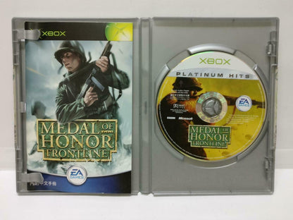 Microsoft 2002 Xbox Game Medal Of Honor Frontline With Booklet Singapore (GA188)
