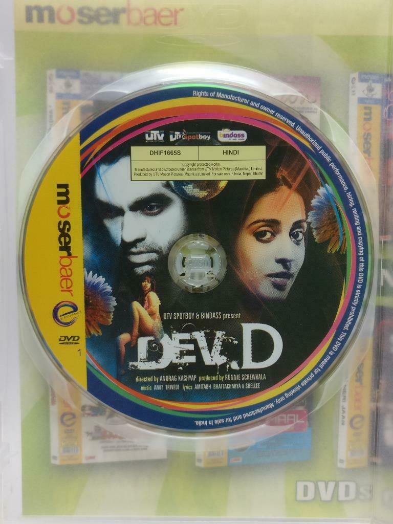 India Bollywood Hindi Movie Dev D Abhay Deol Mahie Gill 2x DVD Eng Sub R0 CD998