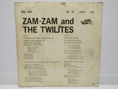 Malay Zam Zam & The Twilites Bibir Mesra Jiwa Parah Rare Singapore EP 7" (EP384)