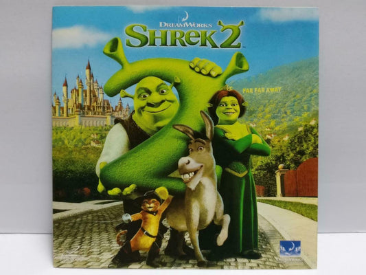 Cartoon Animated Movie Shrek 2 Rare Singapore Video CD 2x VCD OOP (CDS343)