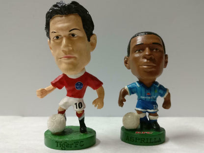 KFC Football Players Tiger FC Asprilla Figure Toys x2 Lot F/S (FTY022) *15