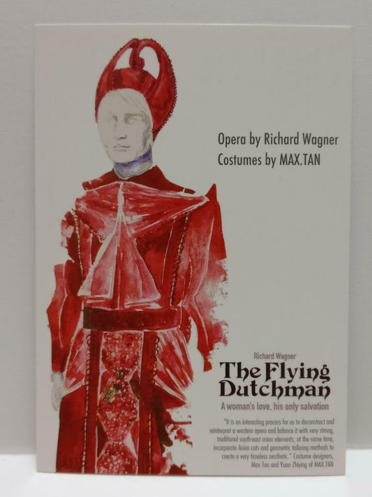 LUCKYPIGEON888 Opera By Richard Wagner Art 2016 Singapore Ad Postcard (E0191)