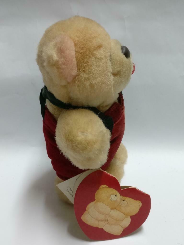 Forever Friends Lovely Bear With Red Rose W/Tag 5" Plush Soft Toy F/S (PTY127)