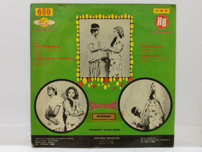 Malay Jasni & Noraini Pertengkaran Bunga Hati Malaysia 7" EP 45 RPM (EP325)