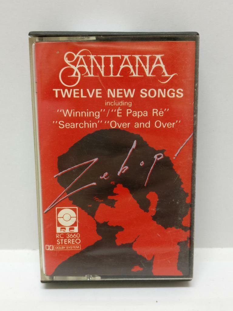 Santana Zebop! Rare Singapore Cassette (CT190)