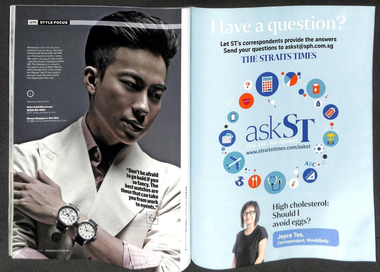 Singapore Men's Health Magazine Beefcake Macho Man Quah Zheng Hua Nat Ho M055