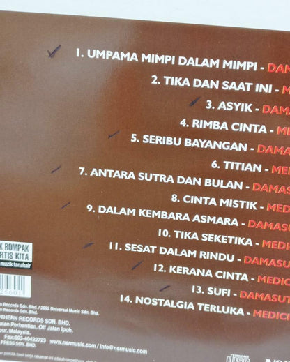 Rare Malay Damasutra & Medicine The Greatest Hits 2002 Malaysia Melayu CD (CD713)
