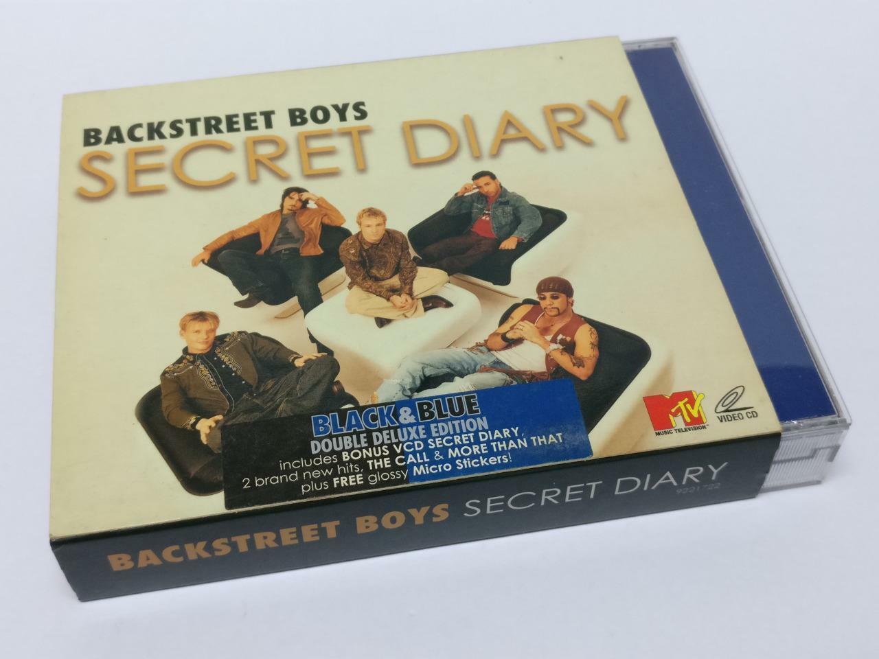 LK888 Backstreet Boys Black & Blue 2000 Rare Singapore CD + VCD (92217) (CD491)