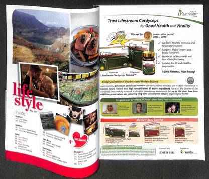 Singapore Life Style Magazine Singapore Dick Lee Story May 2011 M003